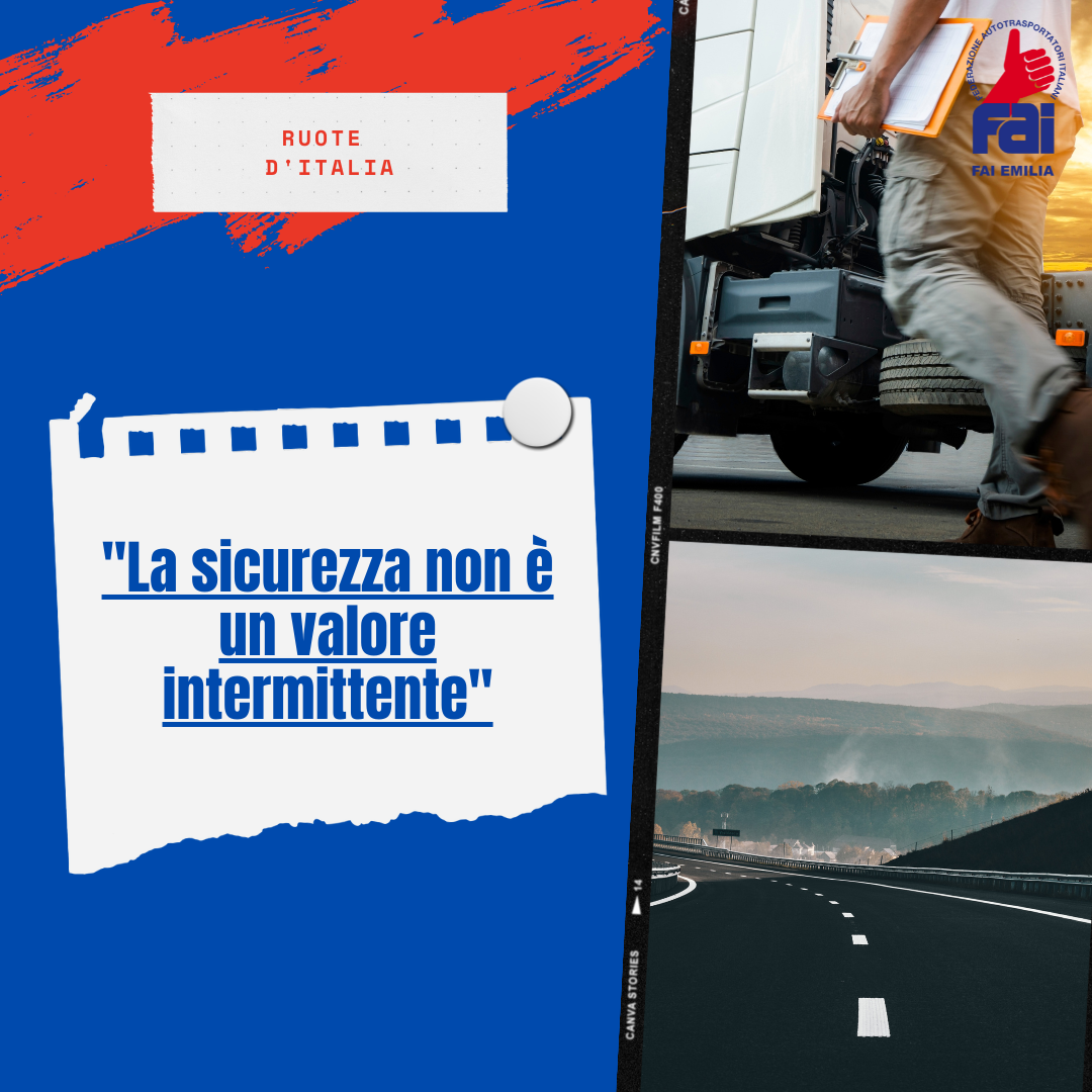 Ruote d'Italia: "La sicurezza non è un valore intermittente"